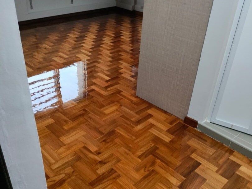 Parquet floor polishing Singapore
