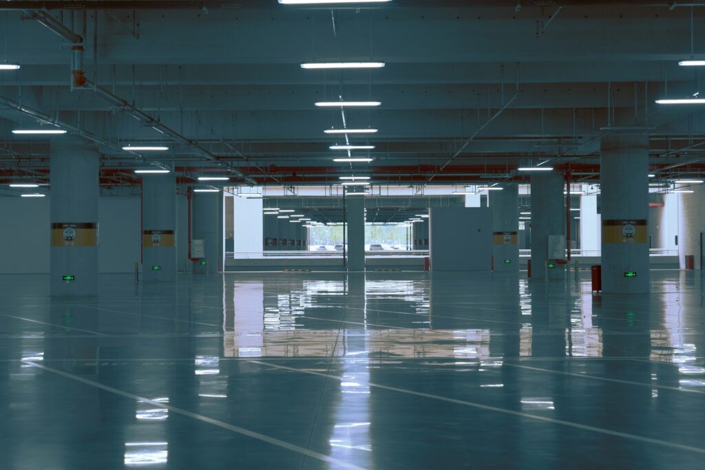 Amazing Car Park Floor